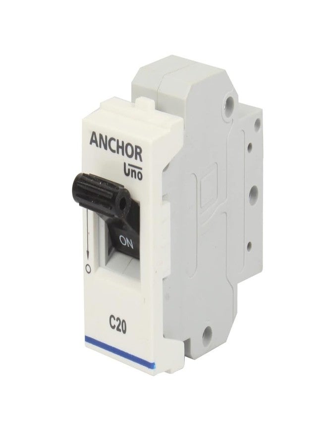 Anchor by Panasonic 65983 UNO Mini Penta Modular 20 Ampere Single Pole C Curve MCB - Image 2